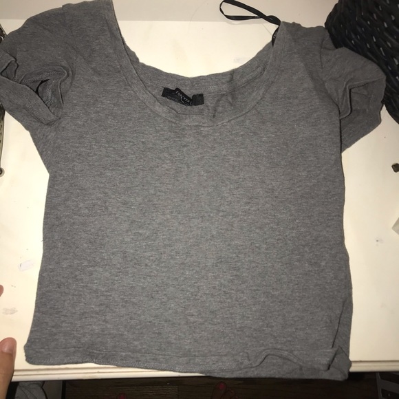 Forever21 size Small Basic gray tee - Picture 1 of 1